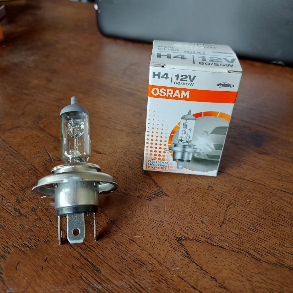 Bohlam Lampu H4 12V 60/55W Osram
