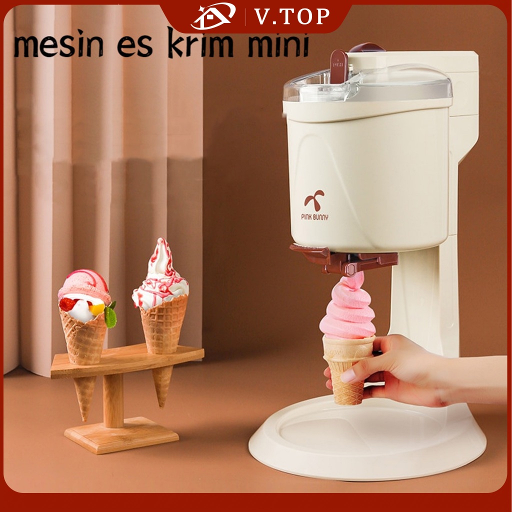 MESIN PEMBUAT ES KRIM MINI/MESIN ICE CREAM MAKER PORTABLE ES KRIM