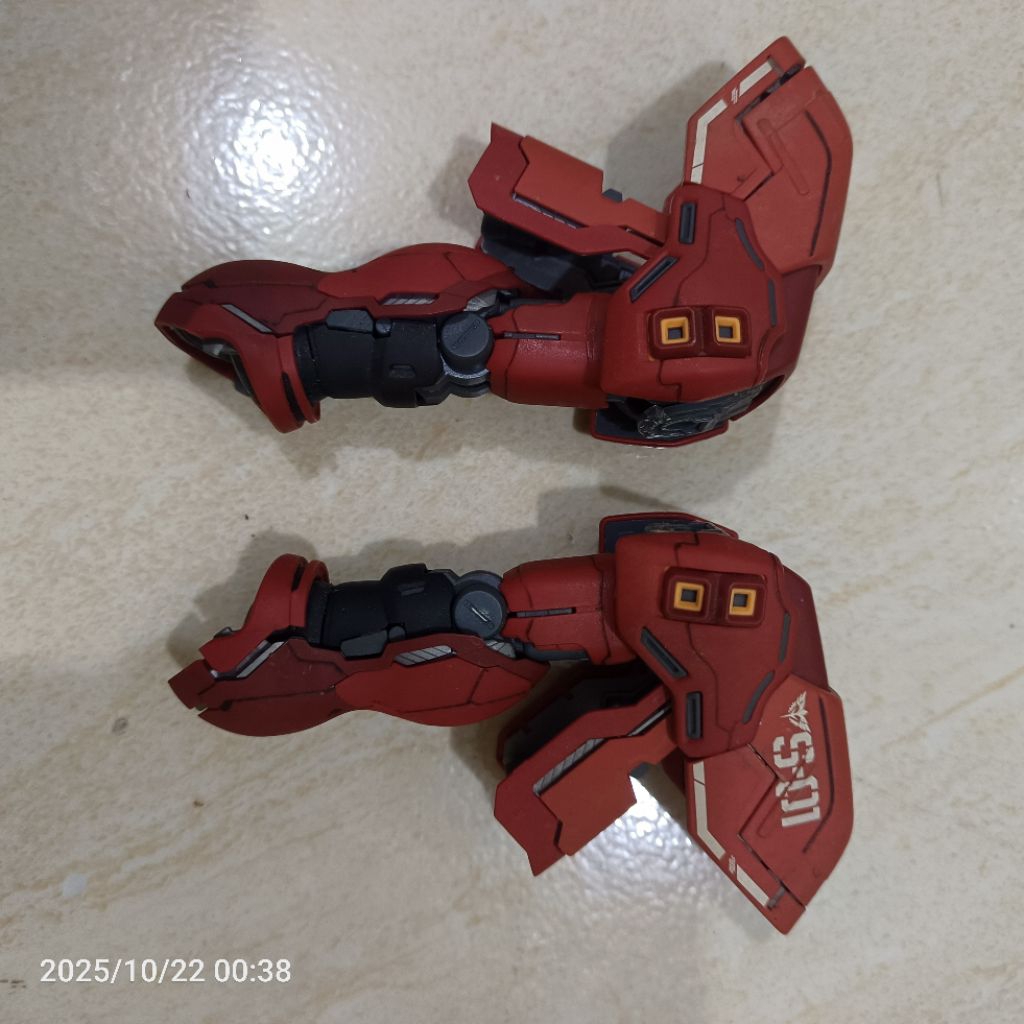 [2nd Part] MG 1/100 Lengan & Gagang Beam Saber Sazabi Gundam ver KA Daban not RG 1/144 HG ver. KA Ba