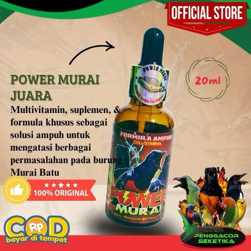 Power Murai juara lomba Vitamin Penggacor Burung