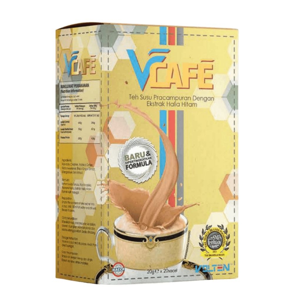 Vcafe Black Tea Isi 20 Sachet EXP 2027