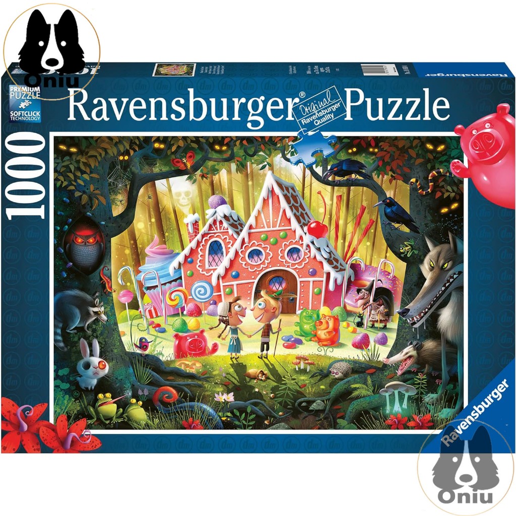 Ravensburger Jigsaw Puzzle Hansel and Gretel Beware 1000 pieces