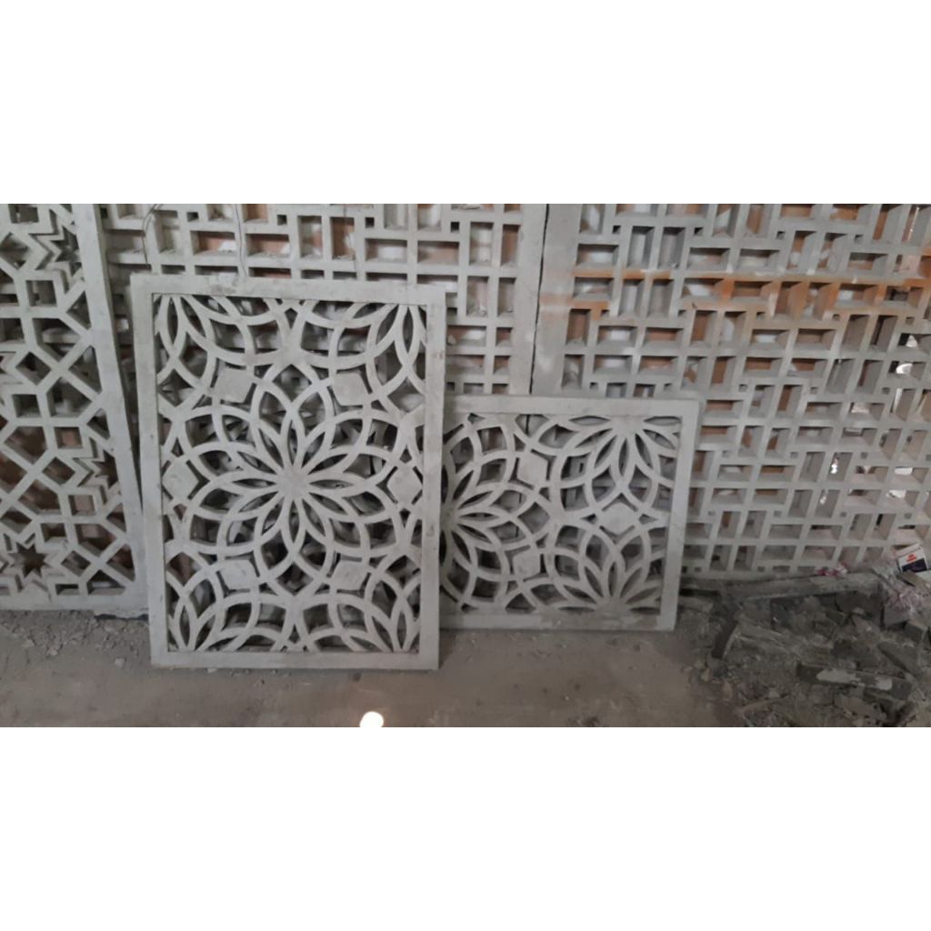 Model grc krawangan rumah minimalis modern