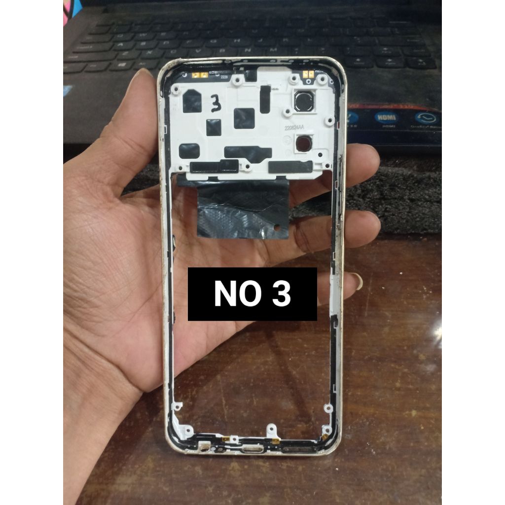 RANGKA TENGAH VIVO Y16 gold copotan minus ( cek foto )