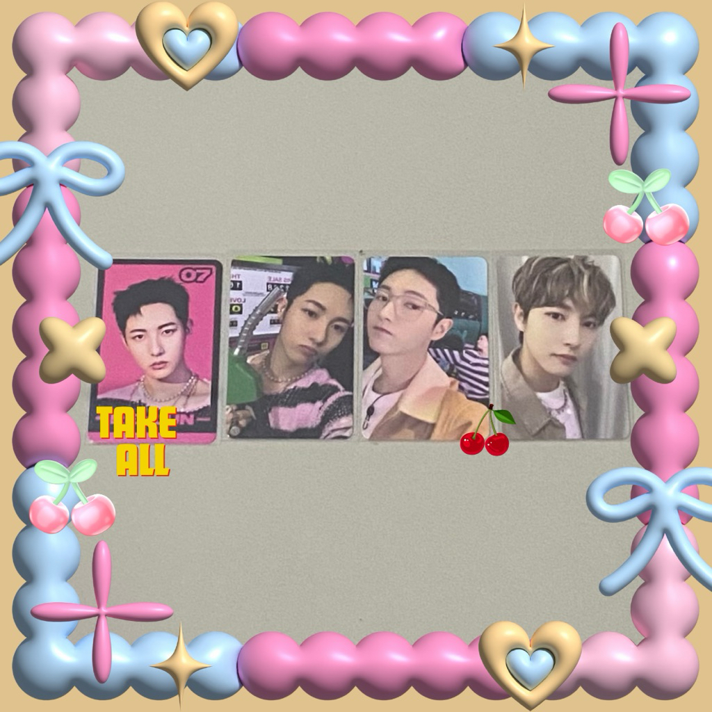 [TAKE ALL] photocard renjun nct dream official