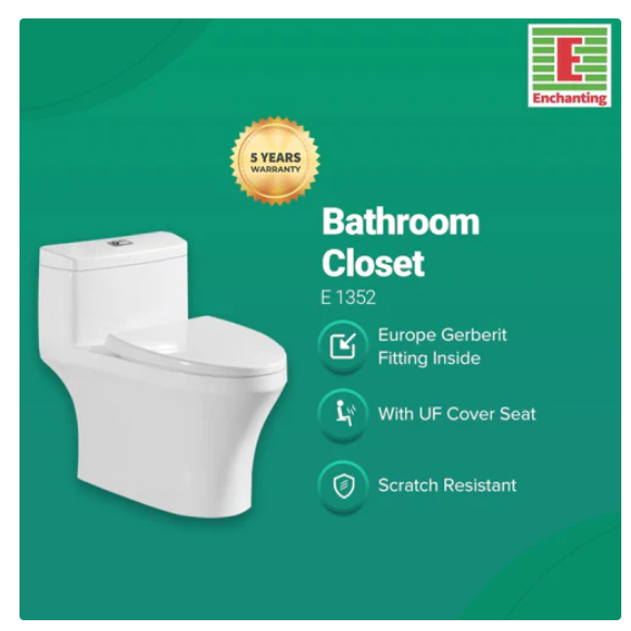 Toilet / Kloset Duduk Europe Enchanting E1352