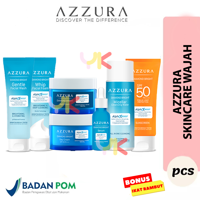 AZZURA DIAMOND BRIGHT SERIES Skincare |Serum|Sunscreen|Night Cream|Whip Foam|Gentle Wash|Day Cream|M