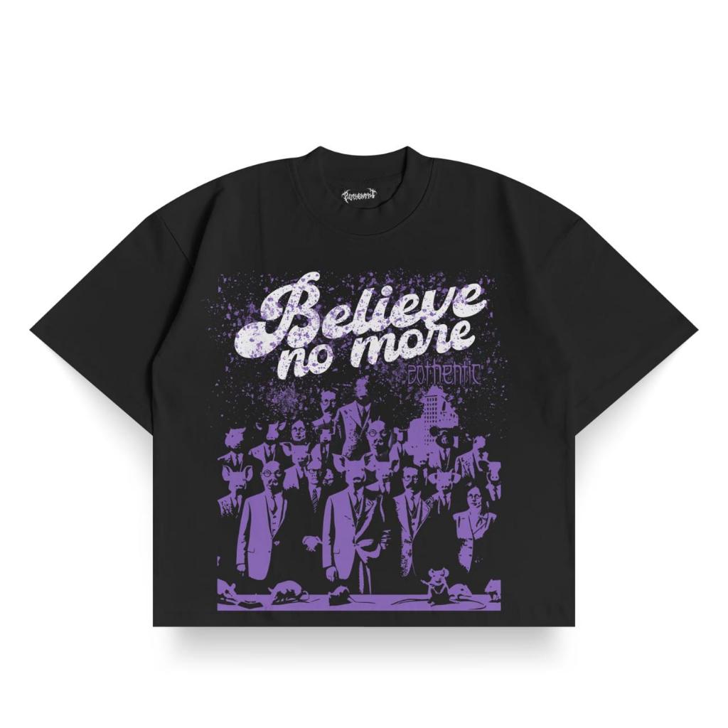 Kaos Boxy Fit Oversized Unisex Combed20s Zothentic