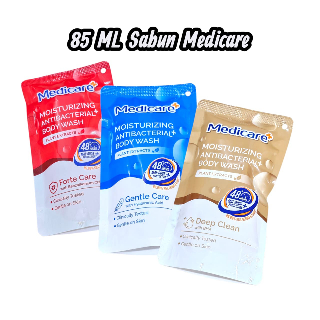 Medicare 85 ml Sabun Mandi Cair Body Wash Refill