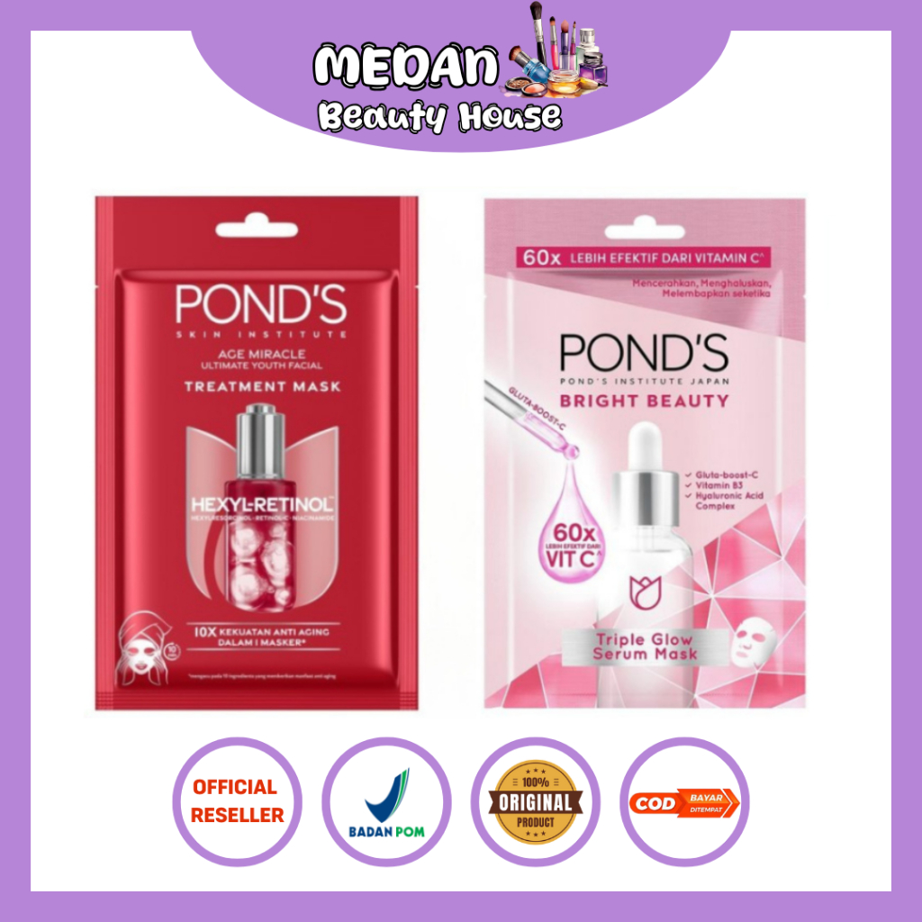 PONDS TREATMENT MASK- MASKER WAJAH