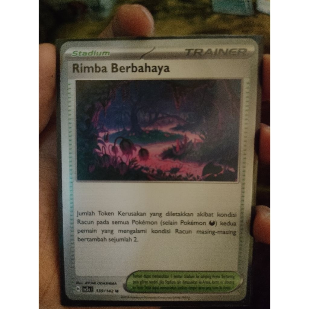 Kartu Pokemon TCG indonesia, Rimba Berbahaya