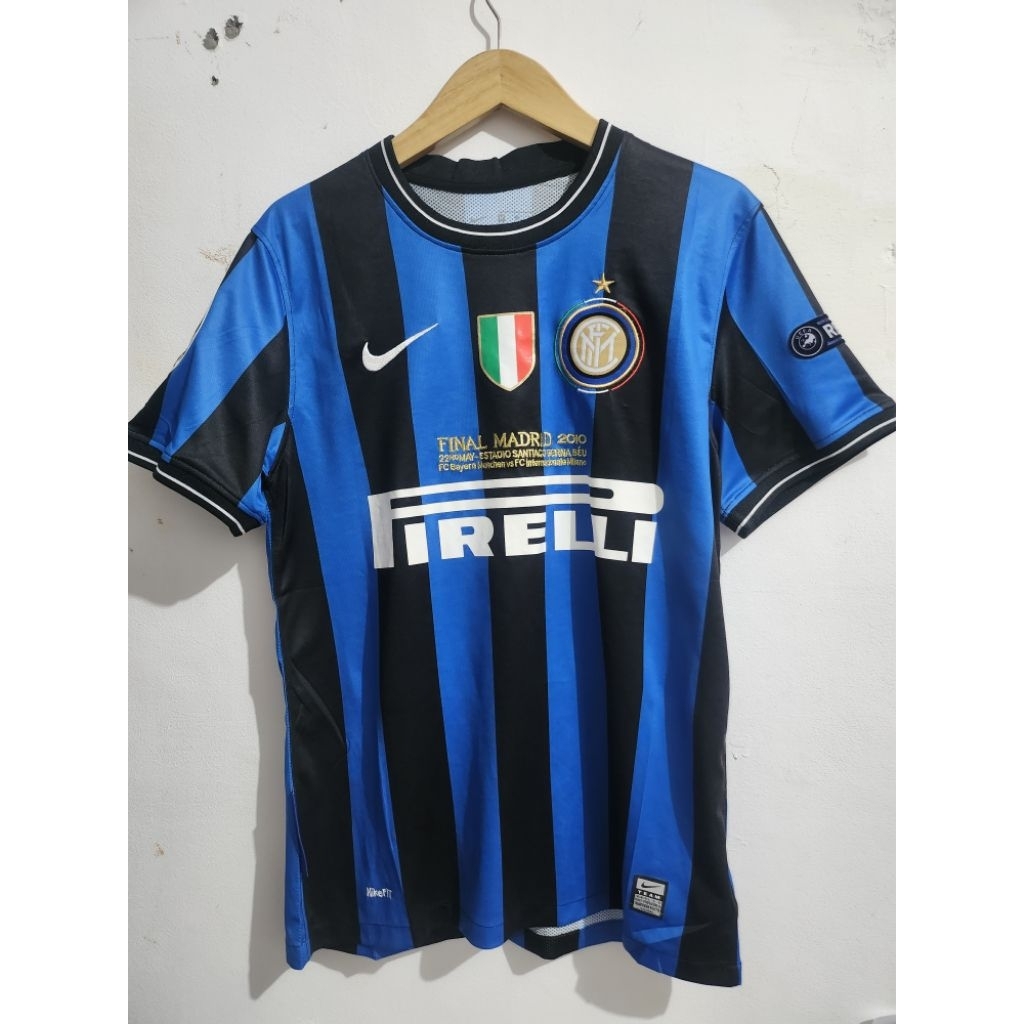 Jersey Bola Inter Milan Home Final UCL 2010