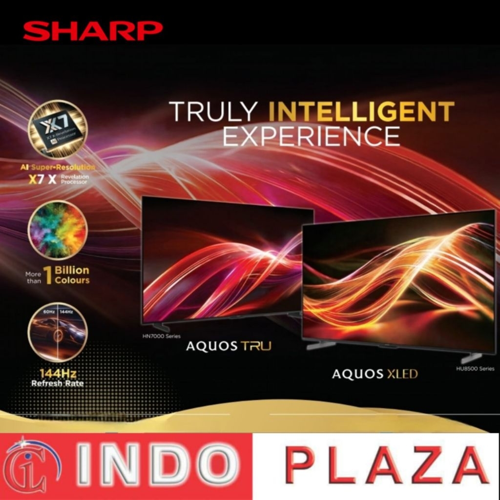 TV SHARP 55 65 75 85 inch QLED HN7000 Series / MINI LED HU8500 Series
