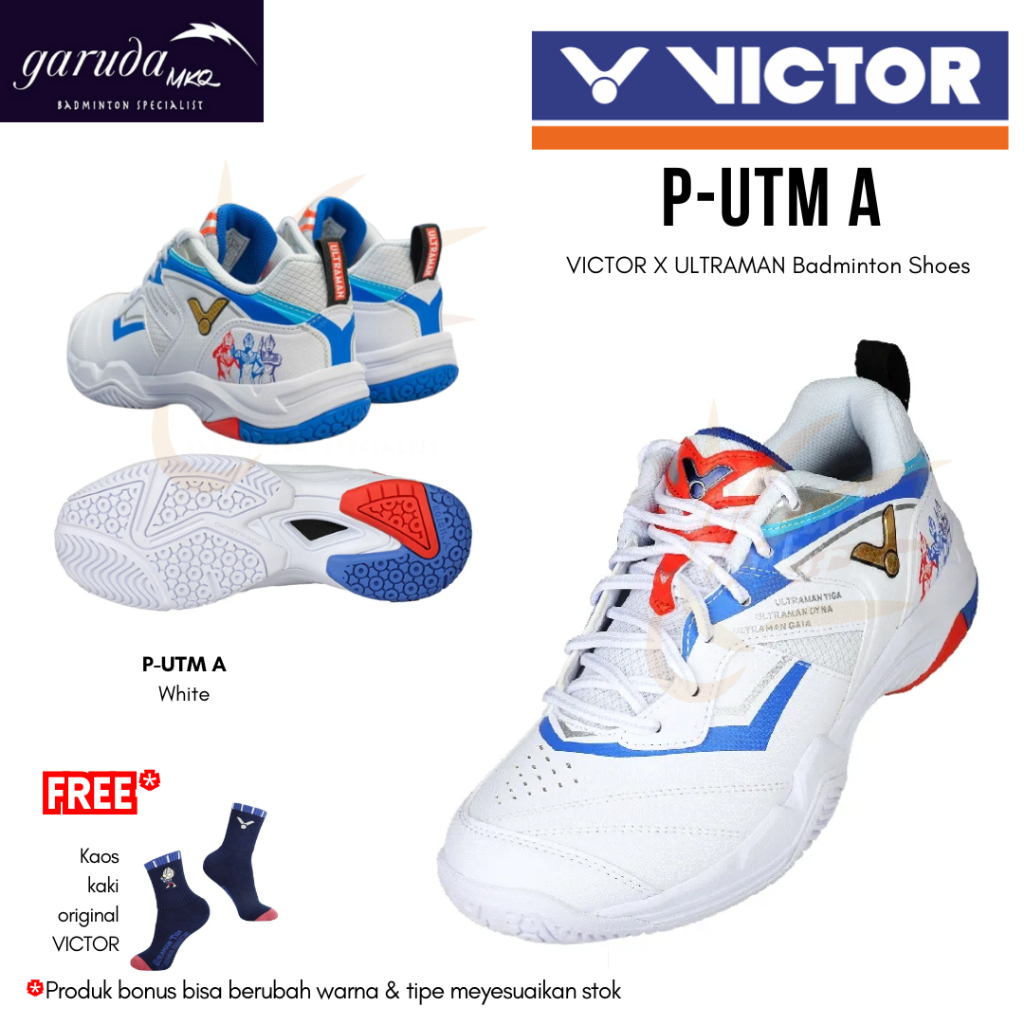 SEPATU BADMINTON VICTOR P-UTM A / P UTM A / PUTM A / VICTOR ULTRAMAN Badminton Shoes