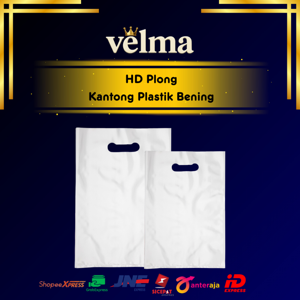 HD Plong Kantong Plastik Bening
