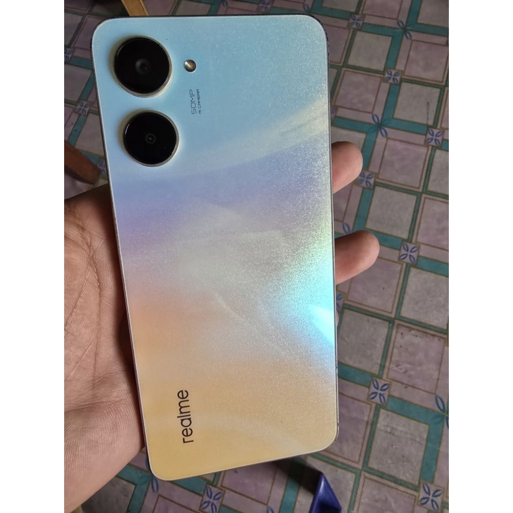 realme 10 8 128  minus lcd retak pemakaian normal fisik spertind foto