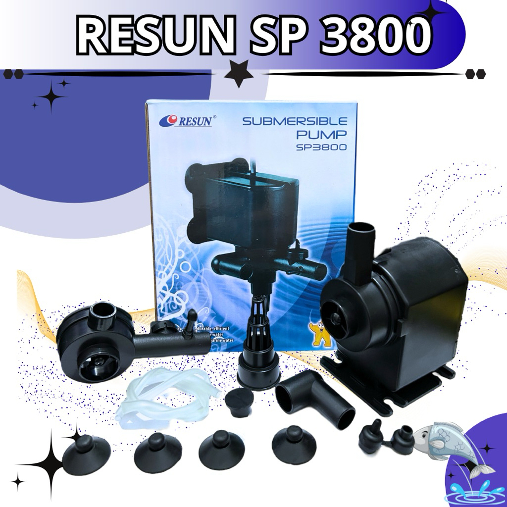 Resun SP 3800 Pompa Kolam Aquarium 25W 2000L/H