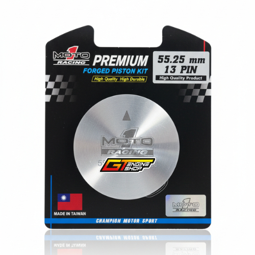 PISTON 55,25 PEN 13 PIN 13 FORGED MOTO1 RACING SEHER 55,25 PEN 13 PIN 13 MOTO1 RACING FORGED TAIWAN