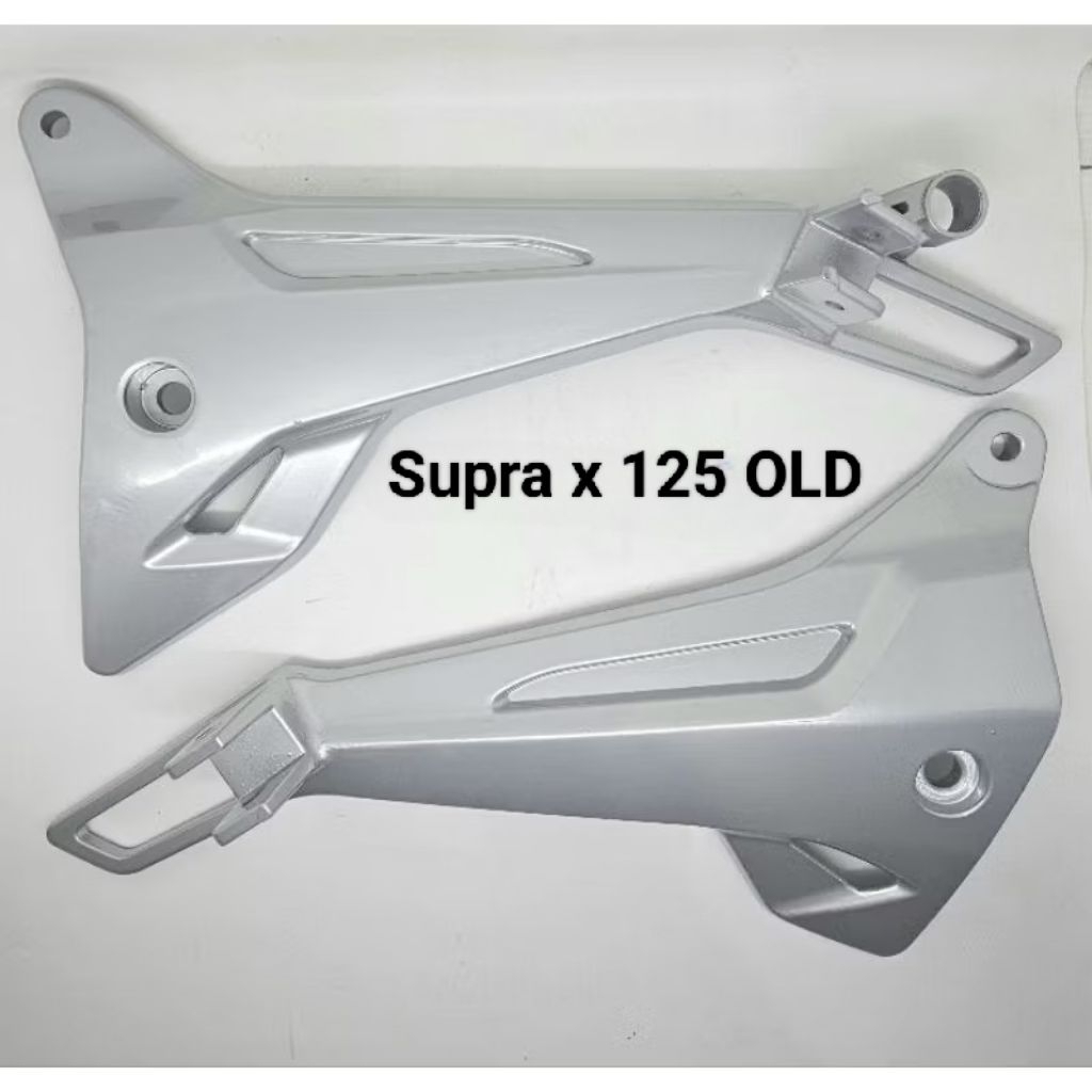 ( KPH Supra x125 OLD Lama ) Pijakan kaki step belakang aluminium Honda Supra x 125