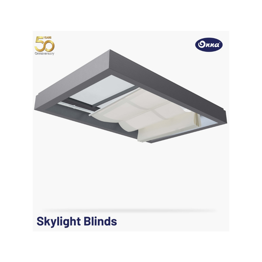 Skylight Blinds Gorden / Tirai Atap Jendela Minimalis Modern