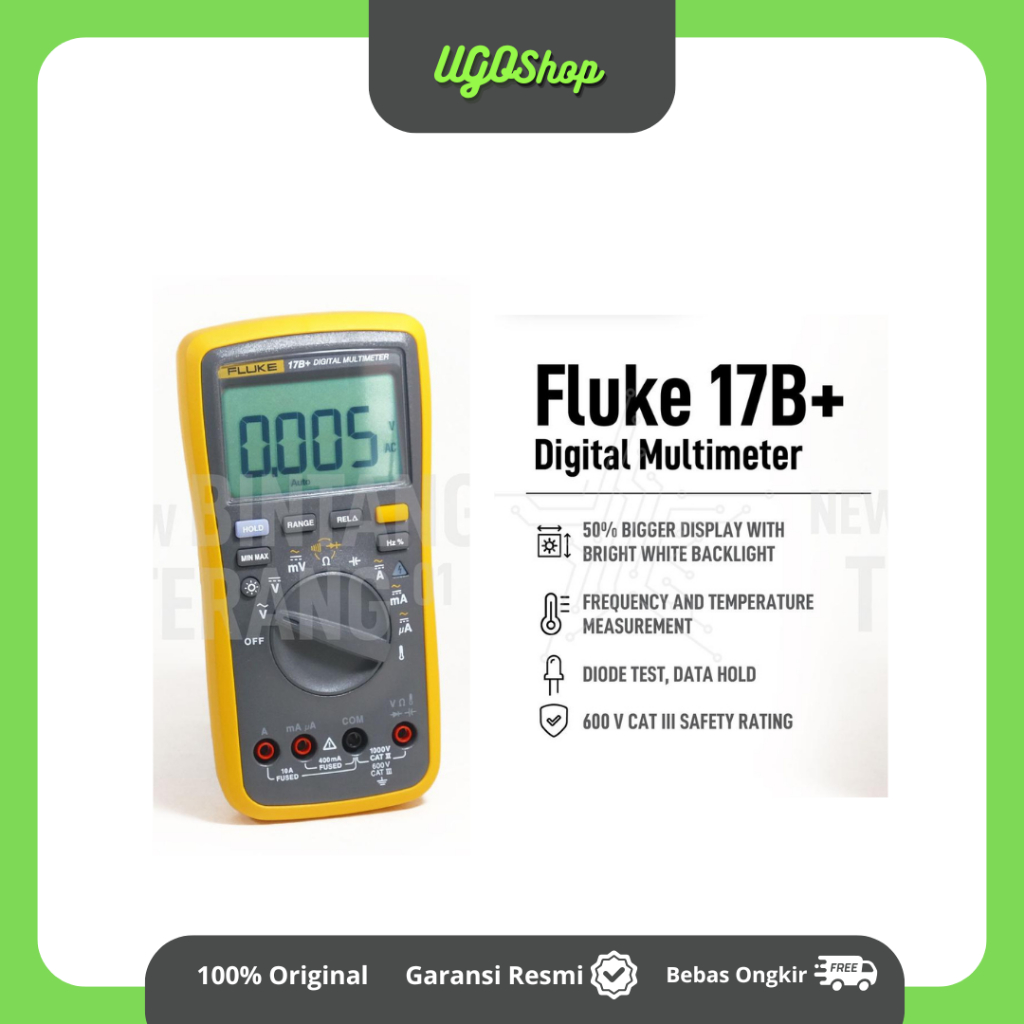 Fluke 17B+ Digital Multimeter