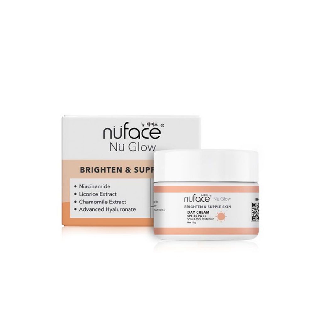 NuFace Nu Glow brigten & supple skin Day cream