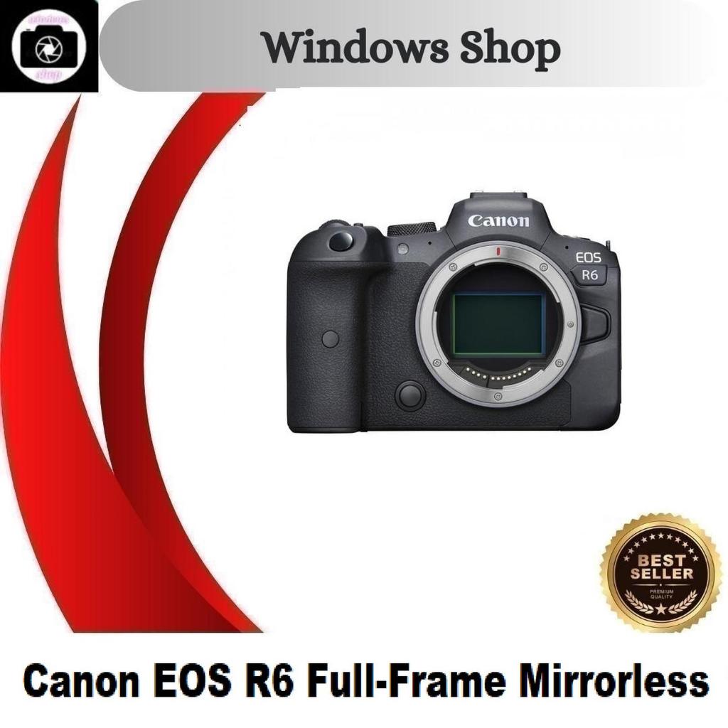 Canon EOS R6 Full-Frame Mirrorless Camera GARANSI RESMI CANON