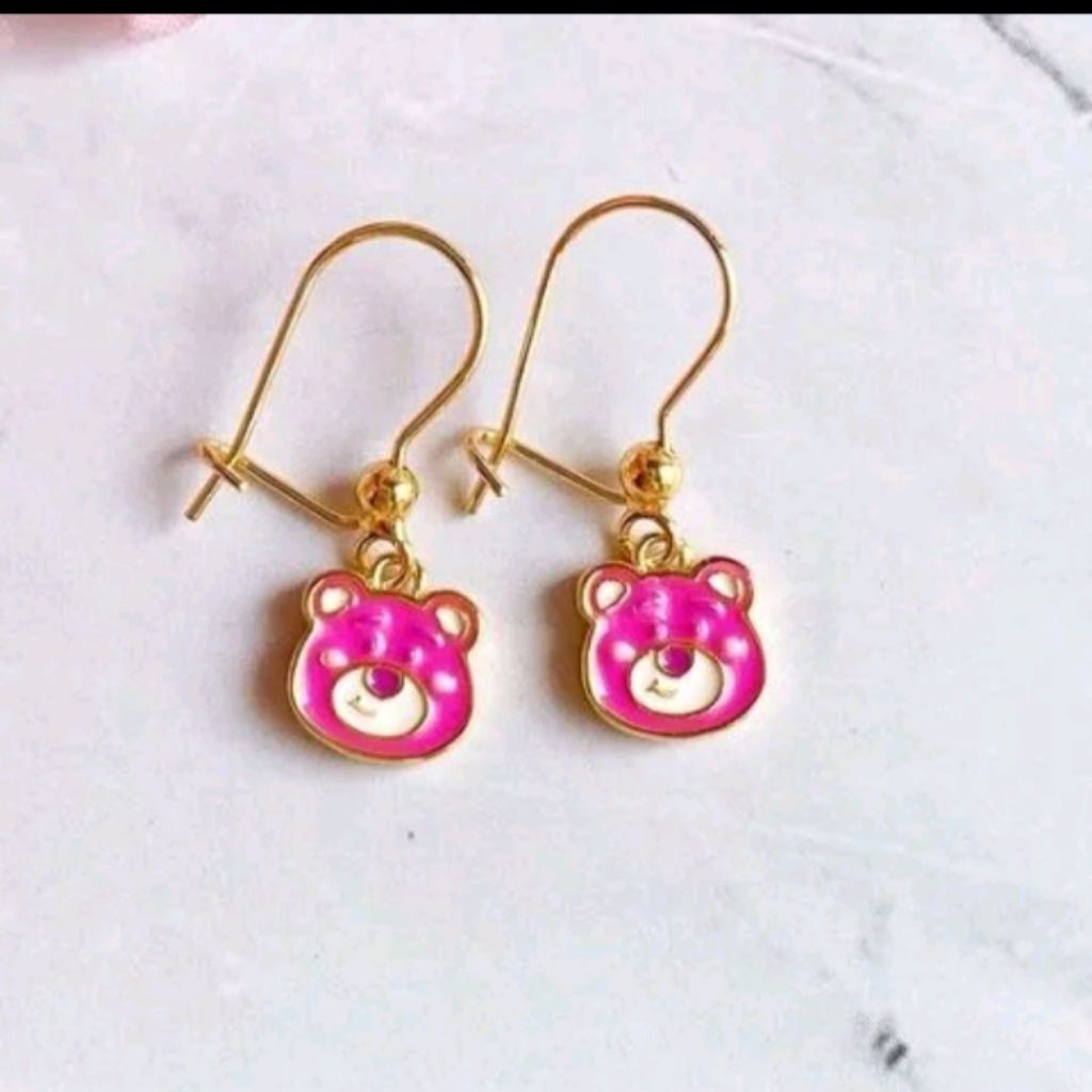 anting anak karakter titanium anti karat