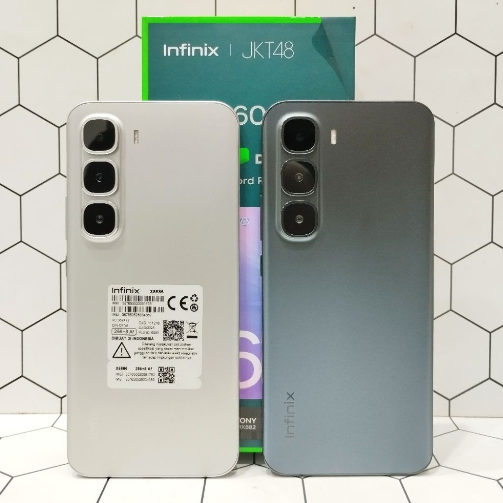 INFINIX HOT 60 PRO PLUS 8/256GB HP SECOND FULLSET