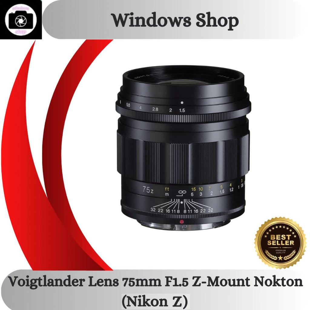 Voigtlander Lens F1.5/75mm NIKON Z-Mount NOKTON RESMI