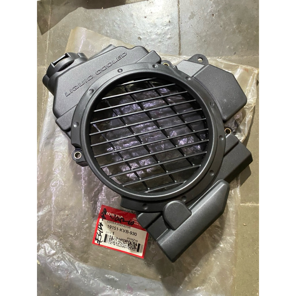 AHM Cover Tutup Radiator Vario 110 karbu lama cw  / Vario Techno 110 ori original 19151-kvb-930 1915