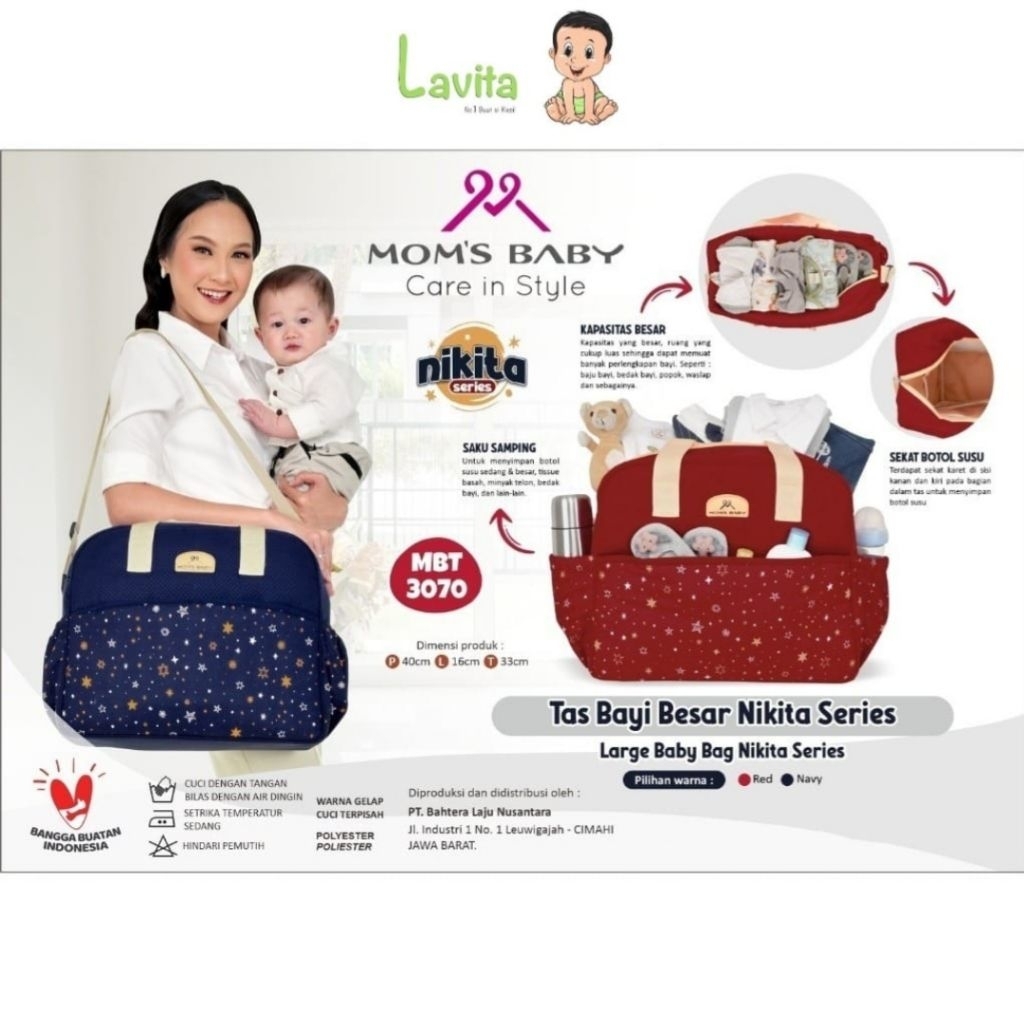 Mom’s Baby Tas Bayi Besar Nikita