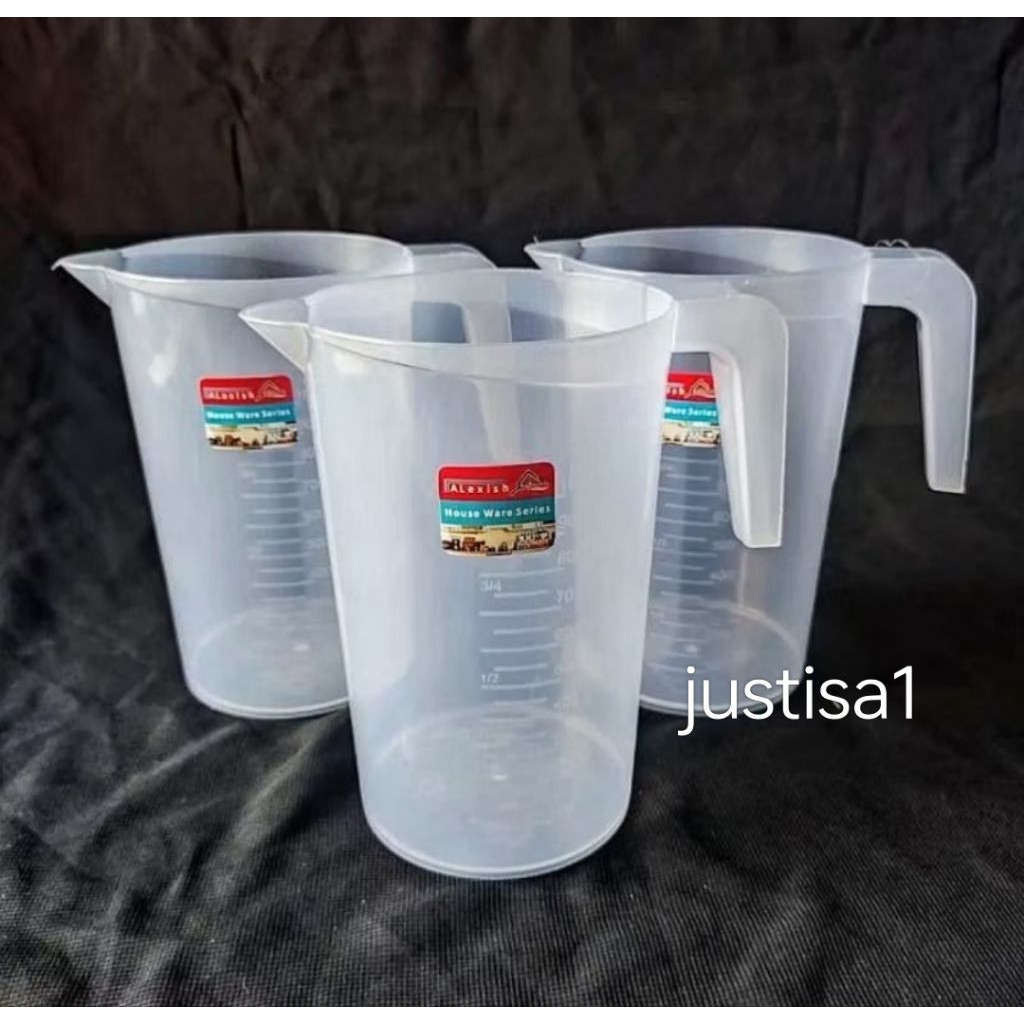 GELAS UKUR PLASTIK 1000 ML GELAS TAKAR UKUR 1000 ML