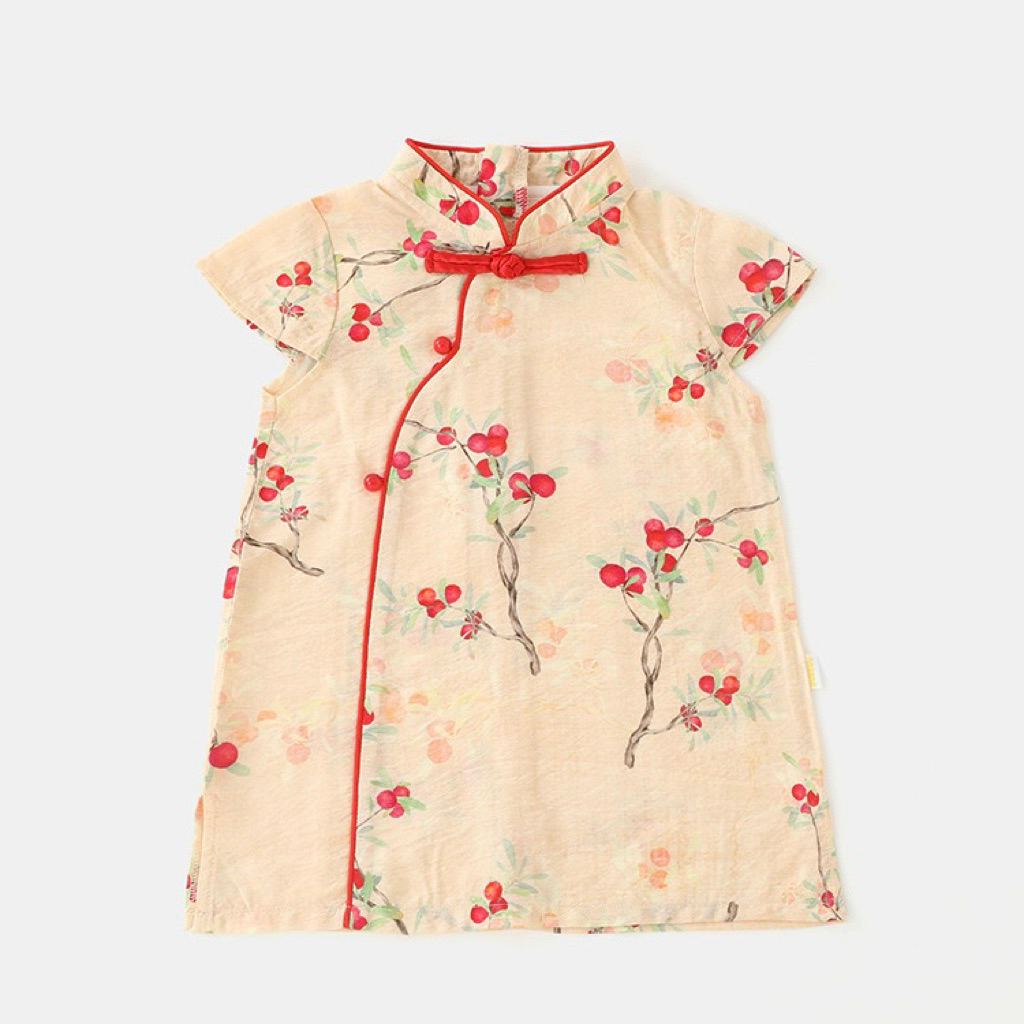 Ling Cheongsam - Cheongsam Anak - Cheongsam Anak Premium - Baju Imlek Anak - Baju Imlek Bayi - Baju 