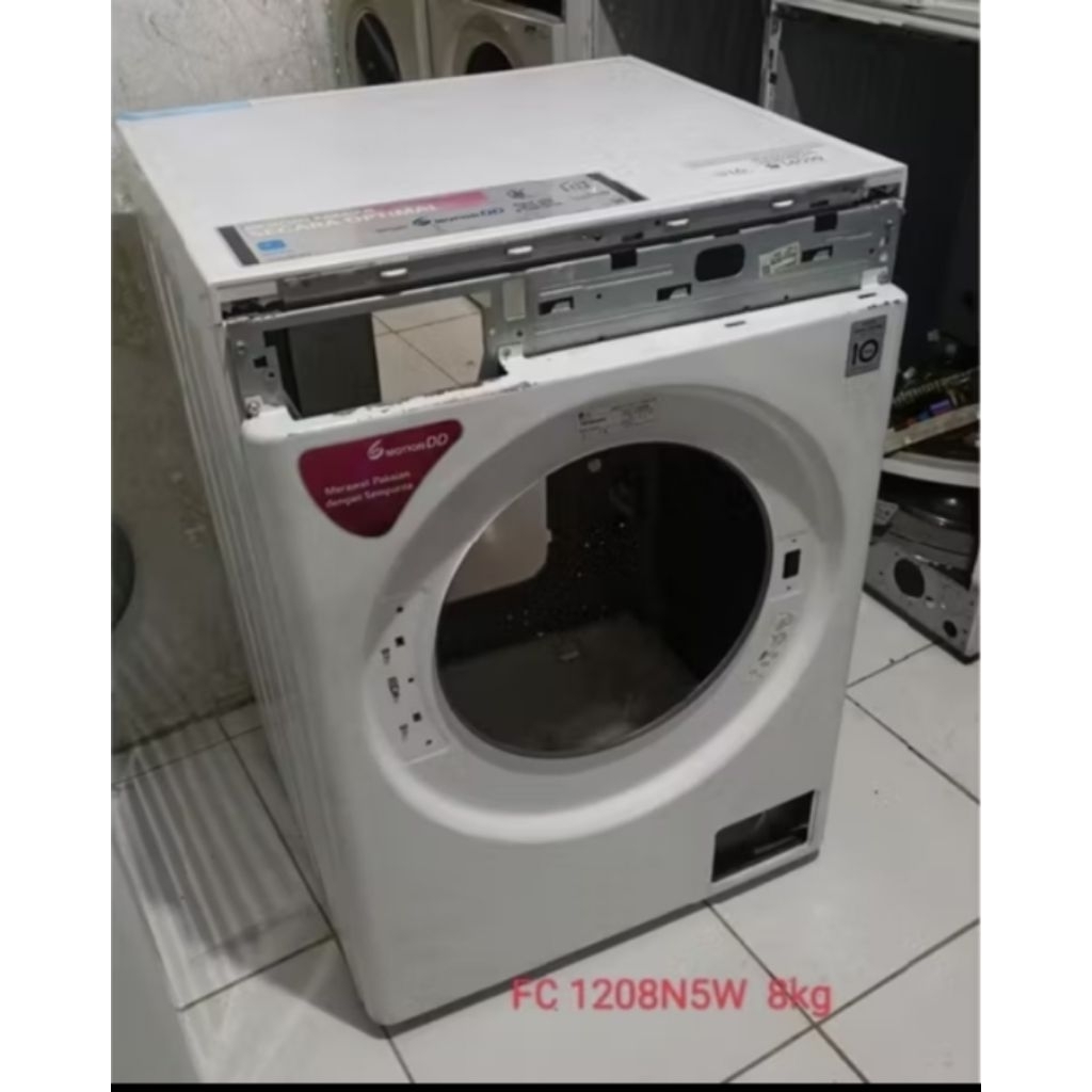 Bodi mesin cuci LG front loading 8kg