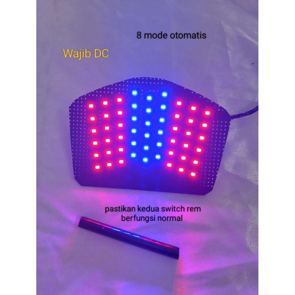 stoplamp running Mio J Mio Gt 8 mode otomatis Lampu Belakang Mio J Running