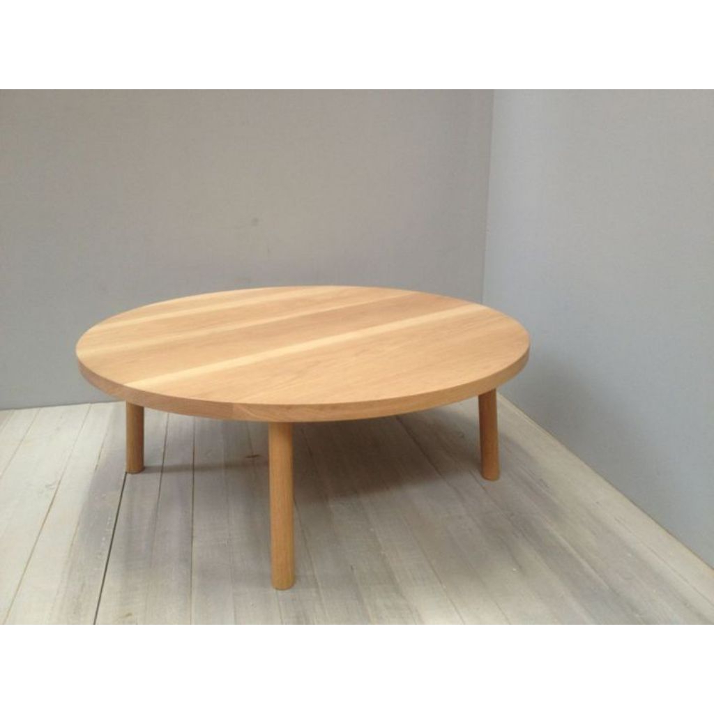 meja tamu meja bulat 80*80*45 cm