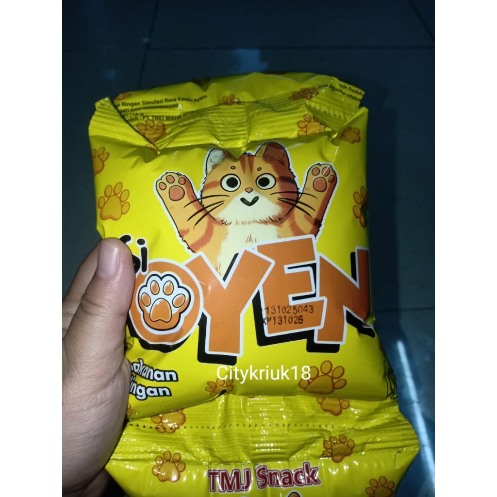 Ciki Si Oyen Berhadiah Ciki Viral Si Oyen 1Pack 10Pcs