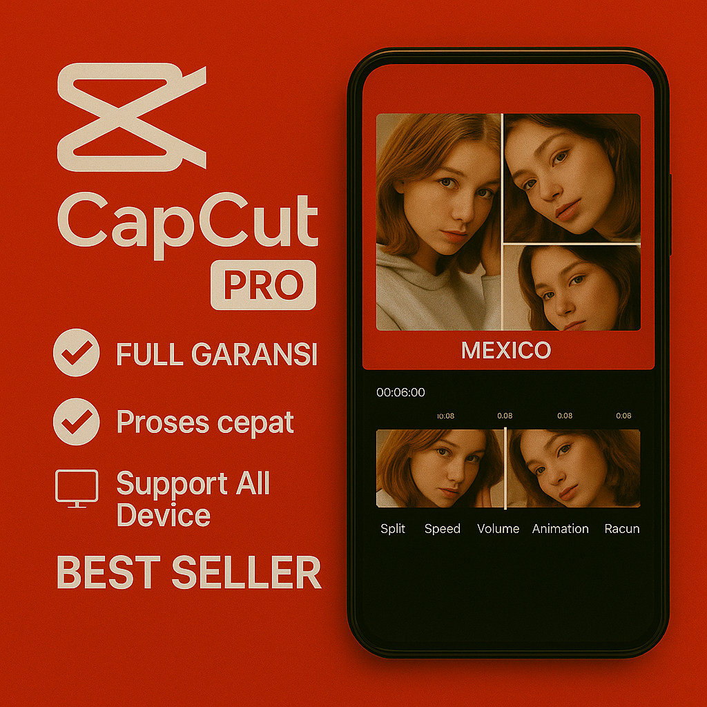 [PROMO] Capcut Pro Template Video Creator Murah 271025