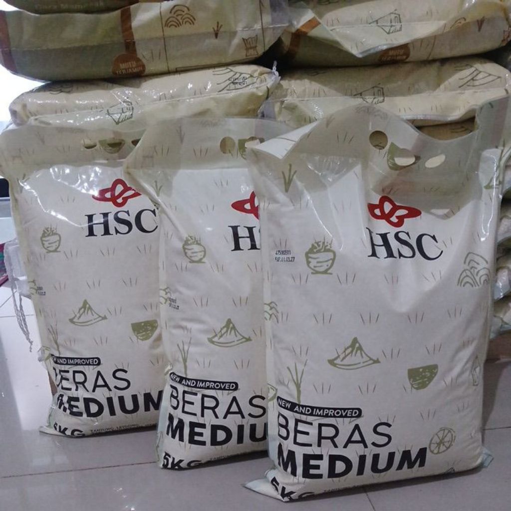 Beras HSC 15 Kg ( 3 bks x 5kg )