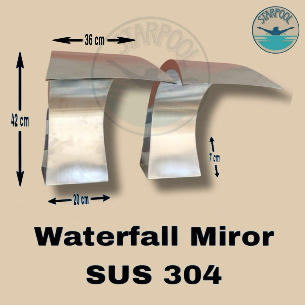 waterfall kolam renang