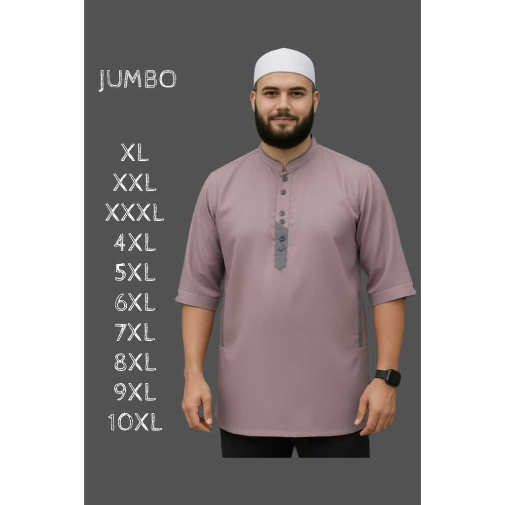 Baju koko kurta big size jumbo XL XXL - 8XL