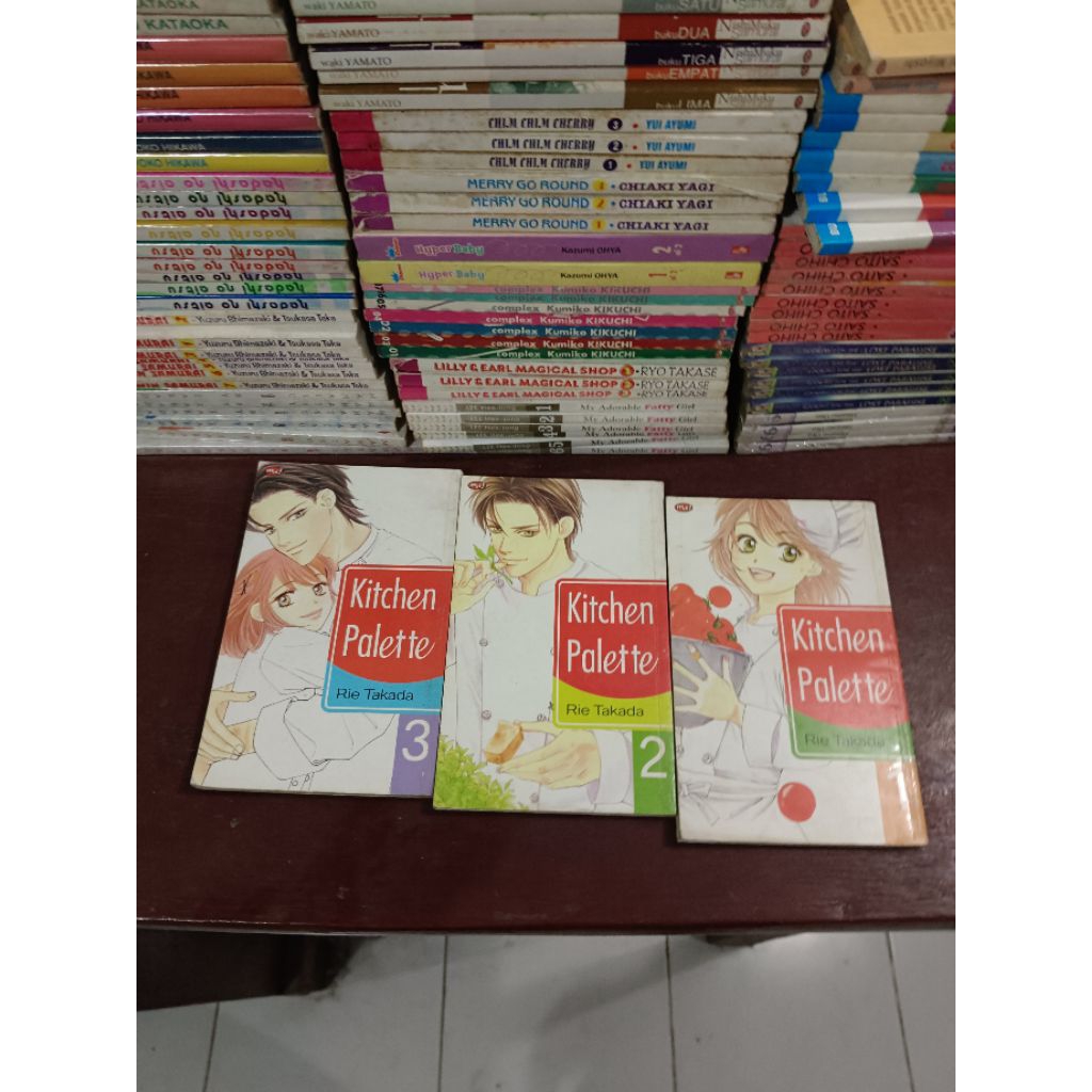 Komik Rie Takada - Kitchen Palette 1-3 (End)