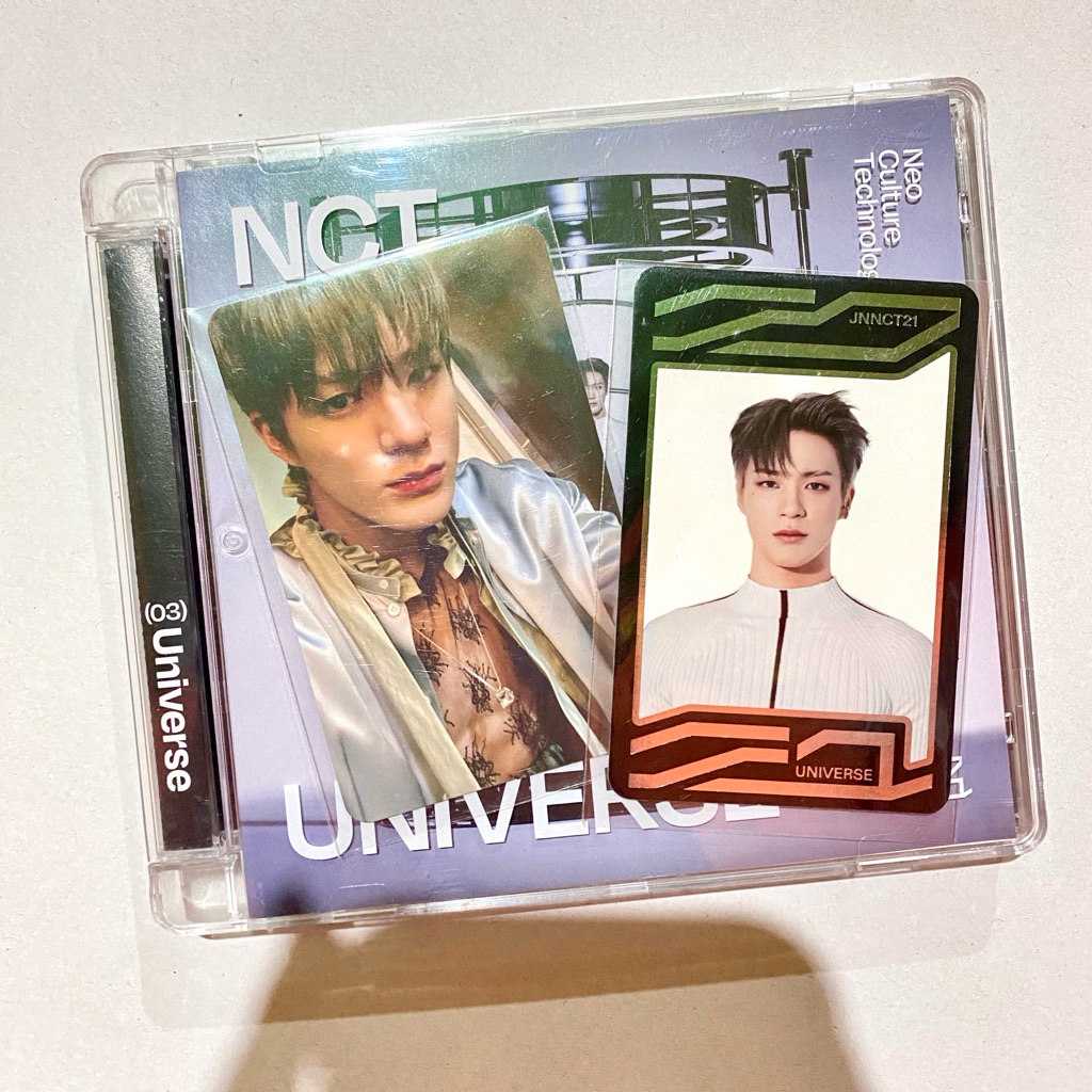 [take all jeno fullset] nct 2021 universe jewel jeno pc + id card + album cover dream