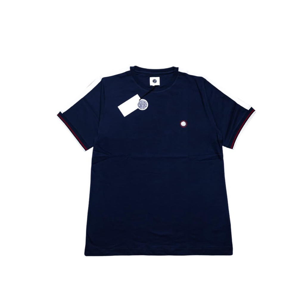 Pretty Green Tilby Tape T-Shirt navy