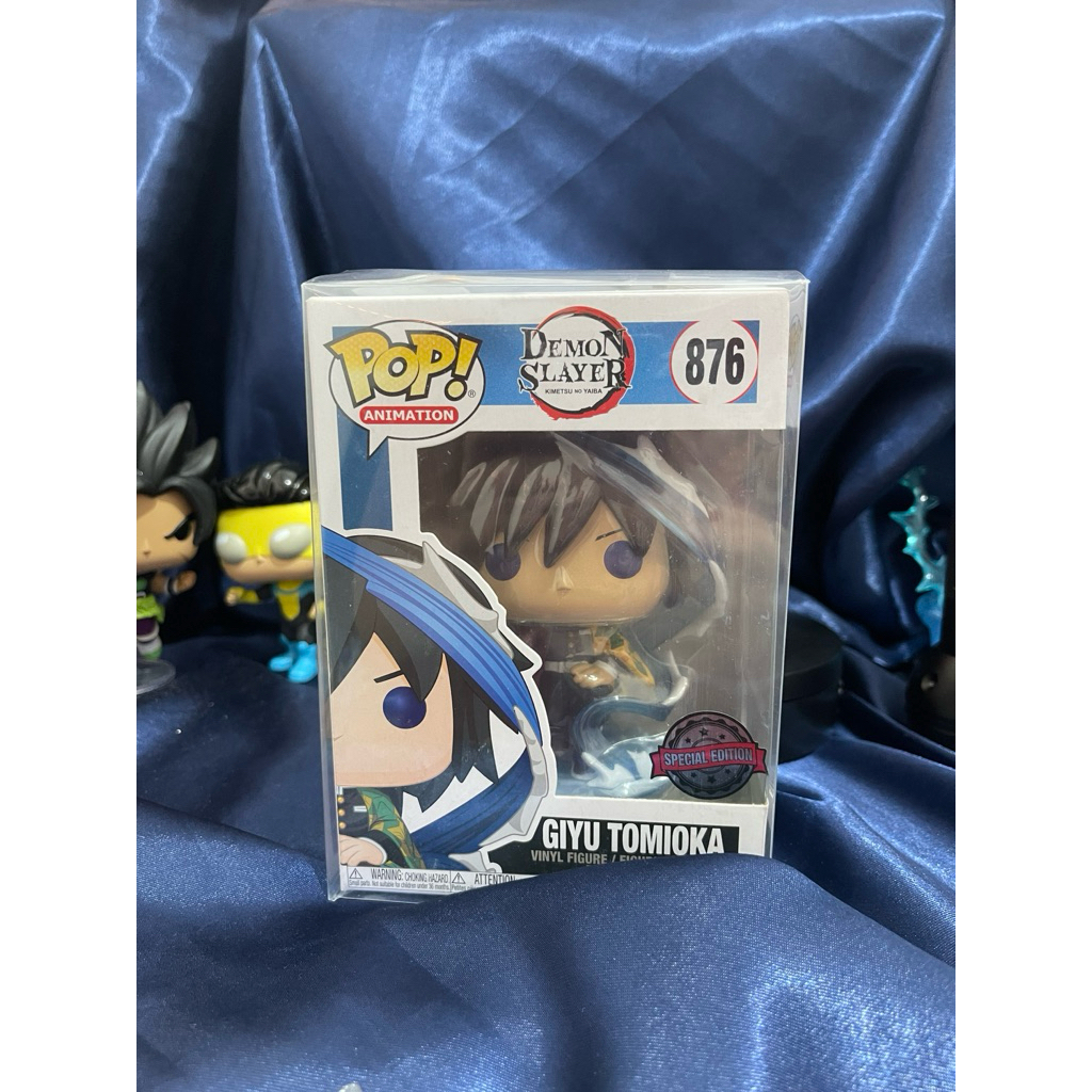Funko POP Animation - Demon Slayer - Giyu Tomioka (Special Edition) (RARE) #876