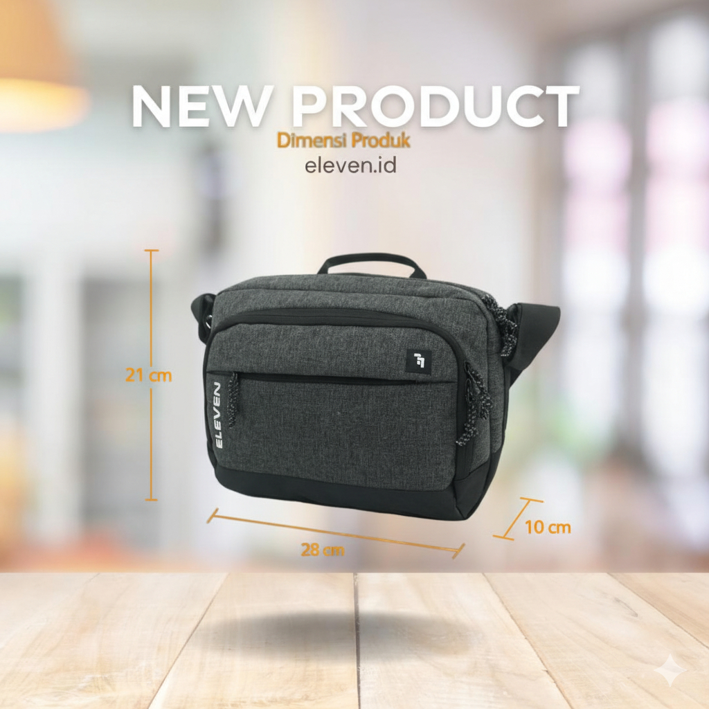 ELEVEN - Falcon Tas Selempang Bahu Pria Wanita Travelling Eleven outdoor