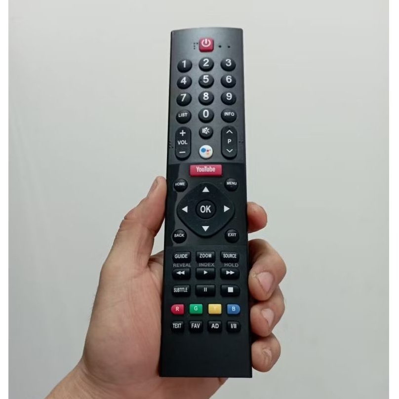Remote Remot Android TV Non Voice Pengganti Tanpa Setting Panasonic TH-43/49/55GX400G TH-43/50/55HX6