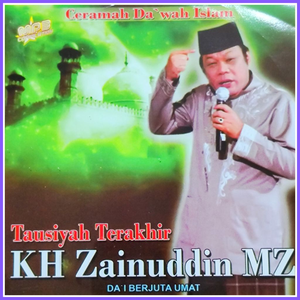Kaset MP3 Audio Religi Islami Dakwah Ceramah Kh. Zainuddin MZ