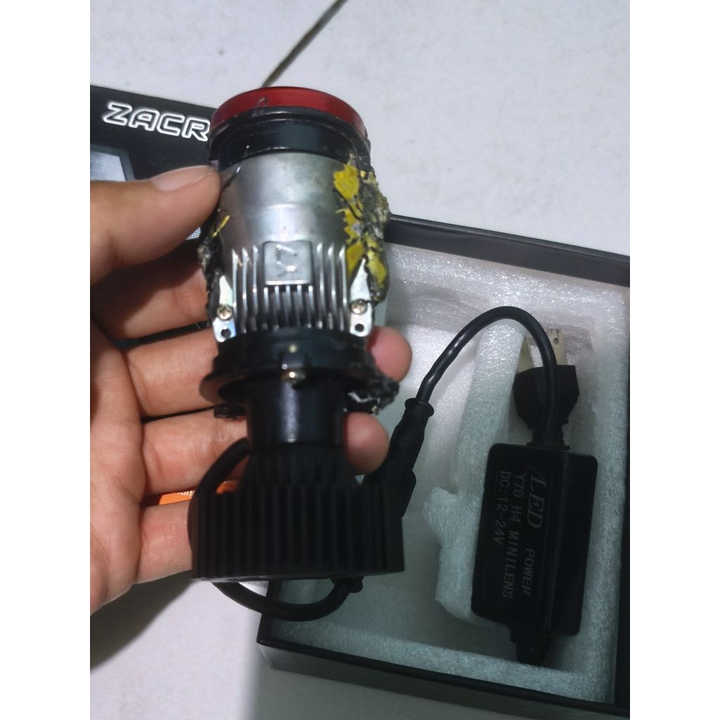 Lampu Zacro Y7D H4 mini led lens